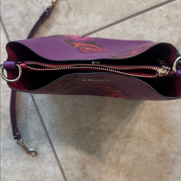 Coach Mollie 22 Bucket Bag Roses Crossbody - Picture 4 of 11